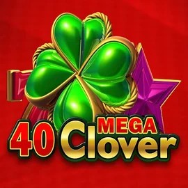 40 Mega Clover slot visual from Amusnet Interactive available on scooorecasino-be.com
