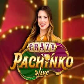 Crazy Pachinko logo – Live Casino by Evolution at Scooore Casino