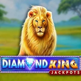 Try Diamond King Jackpots slot by SpinPlay Games on scooorecasino-be.com – logo image