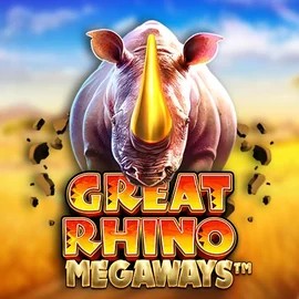Great Rhino Megaways casino game by Pragmatic Play – featured logo at Scooore Casino