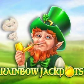 Rainbow Jackpots logo – Jackpots by Red Tiger Gaming at Scooore Casino