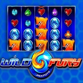 Wild Fury Jackpots online game logo by IGT on scooorecasino-be.com